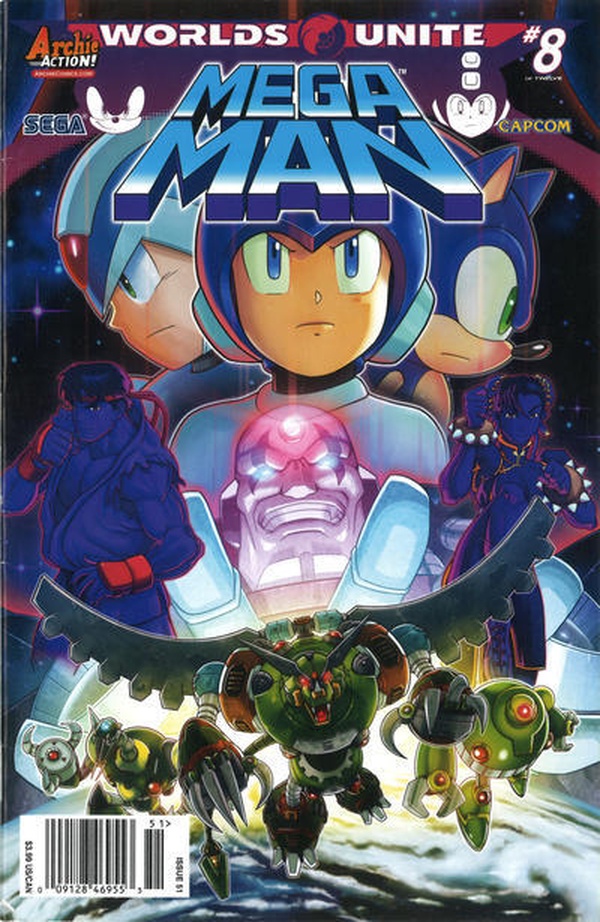 Mega Man (2011) #51 cover