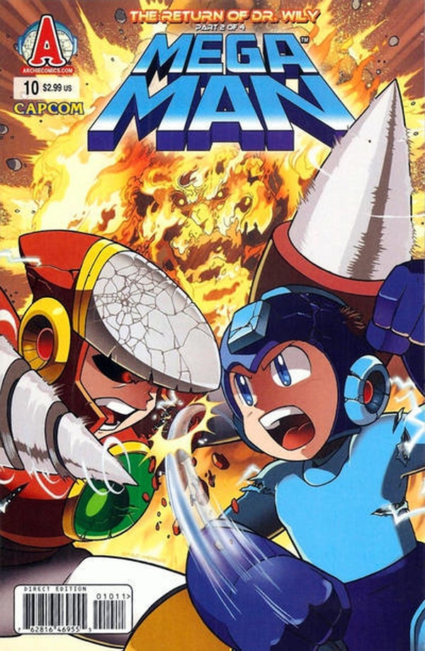 Mega Man (2011) #10 cover