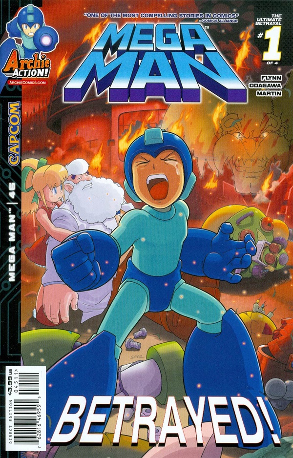 Mega Man (2011) #45 cover