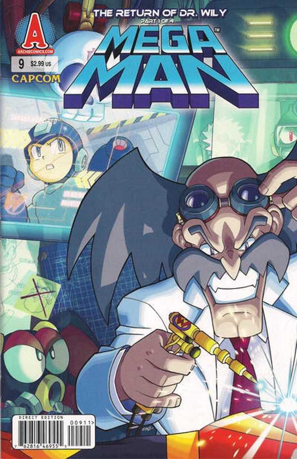 Mega Man (2011) #9 cover