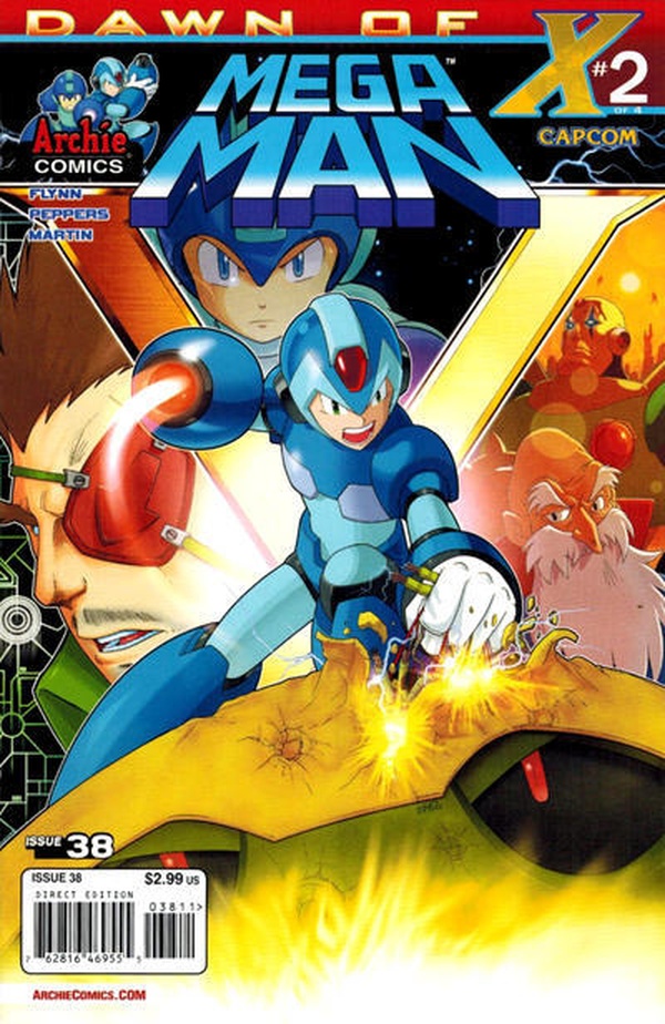 Mega Man (2011) #38 cover