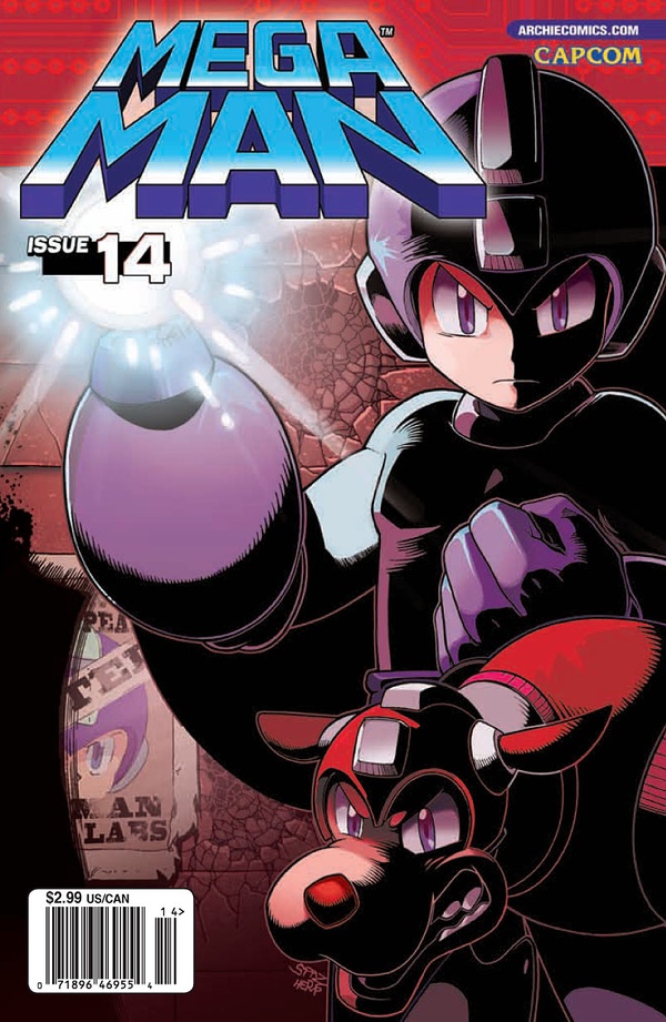 Mega Man (2011) #14 cover