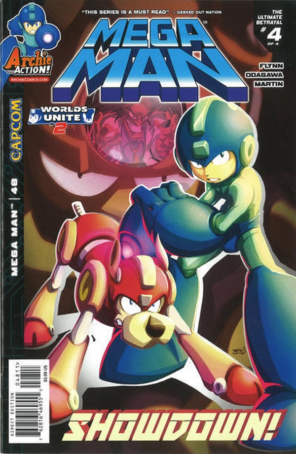 Mega Man (2011) #48 cover