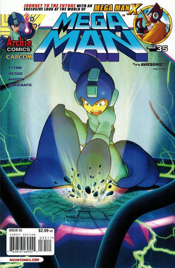 Mega Man (2011) #35 cover