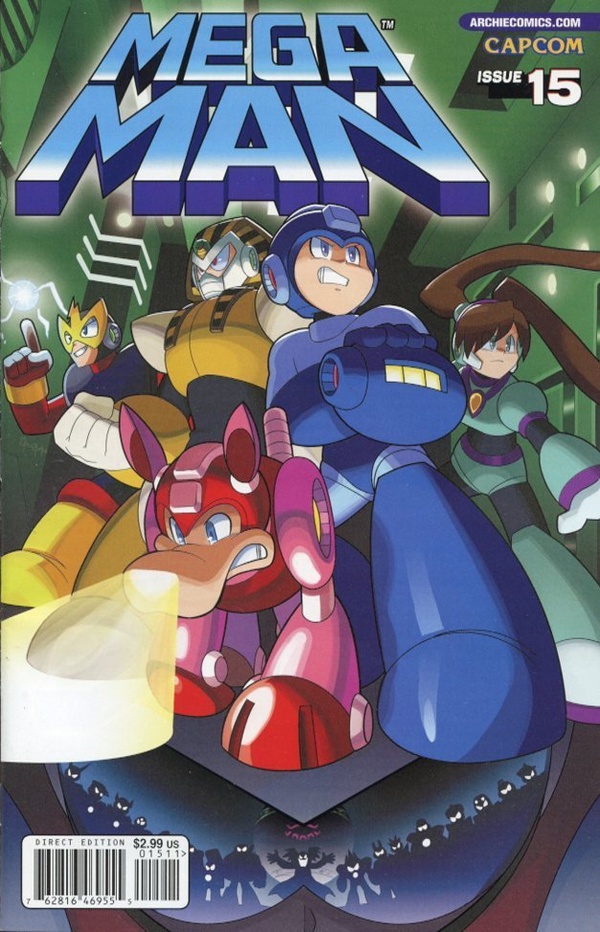 Mega Man (2011) #15 cover