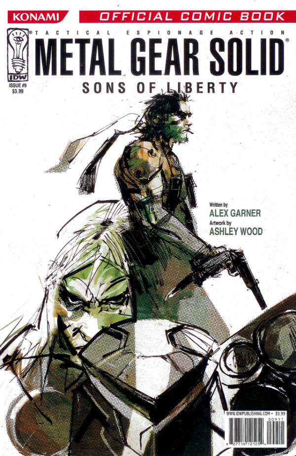 Metal Gear Solid: Sons of Liberty (2005) #9 cover