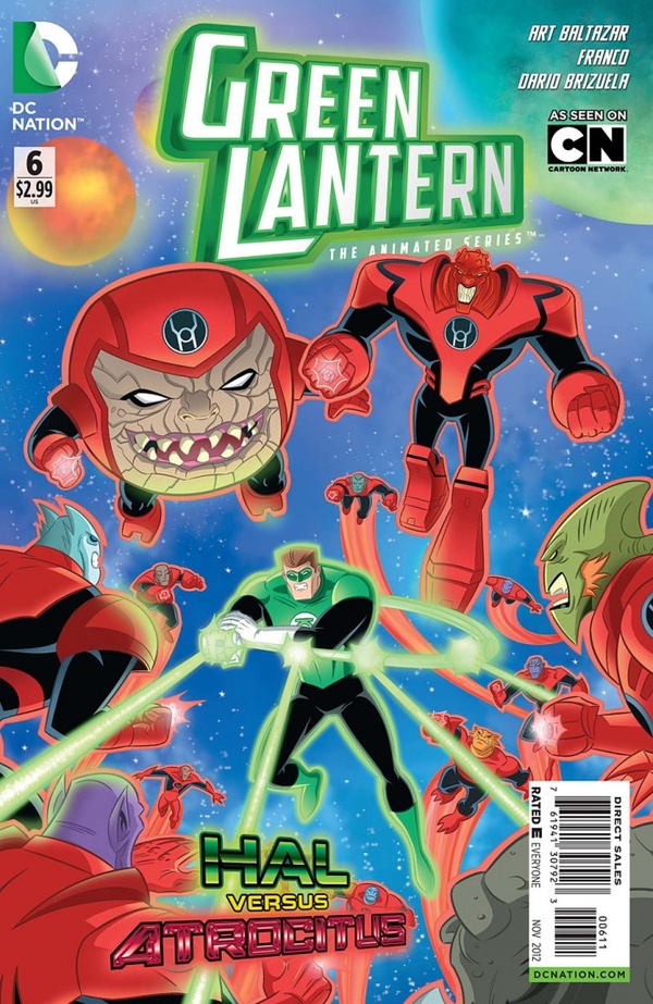 Cover of Green Lantern: The Animated Series #6