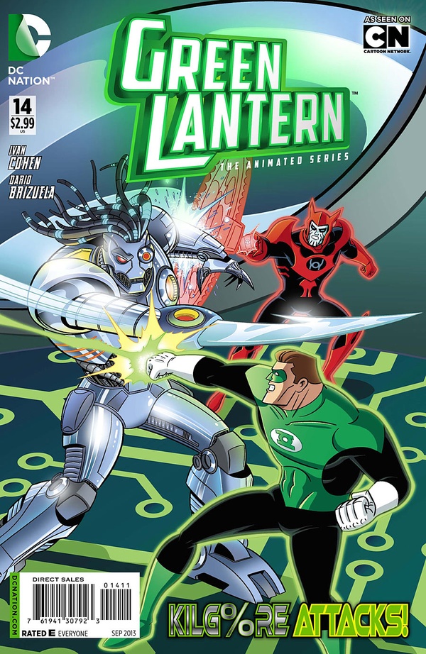 Green Lantern: The Animated Series (2012) #14 cover