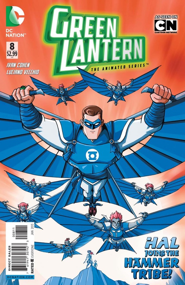 Green Lantern: The Animated Series (2012) #8 cover