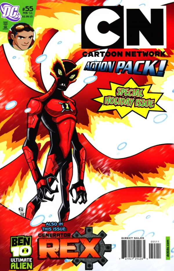 Cover of Cartoon Network Action Pack #55