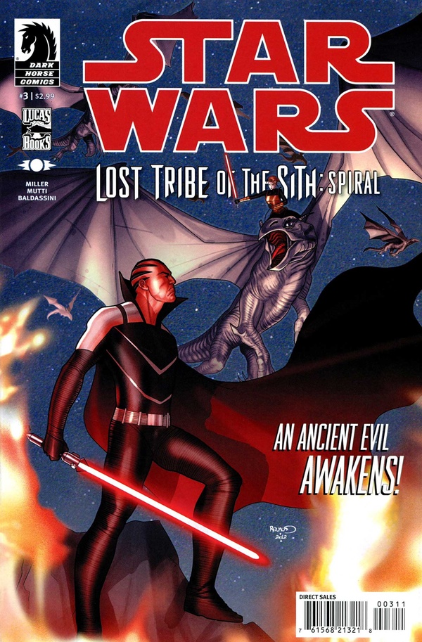 Cover of Star Wars: Lost Tribe of the Sith - Spiral #3