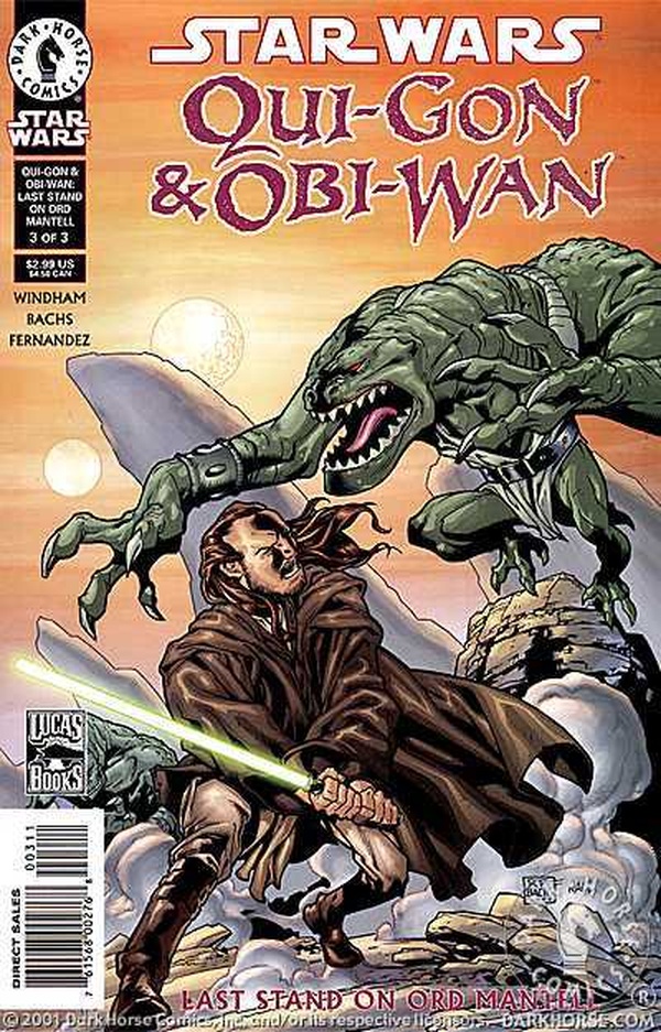 Cover of Star Wars: Qui-Gon & Obi-Wan: Last Stand on Ord Mantell #3