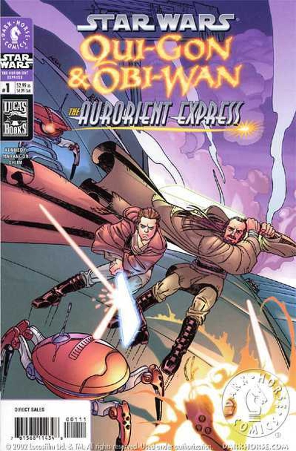 Star Wars: Qui-Gon & Obi-Wan - The Aurorient Express (2002) #1 cover