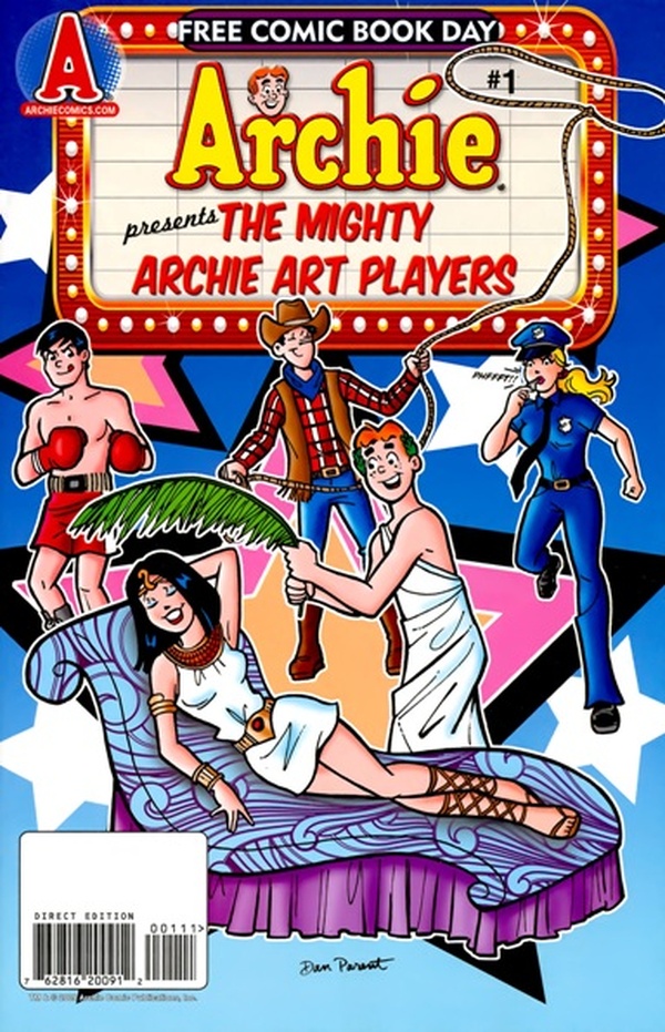 Mighty Archie Art Players, Free Comic Book Day Edition (2009) #1 cover
