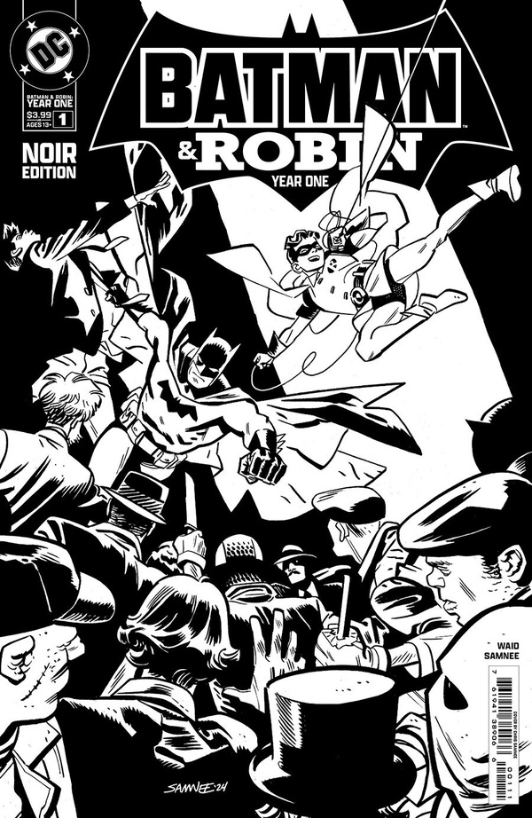 Batman and Robin: Year One Noir Edition