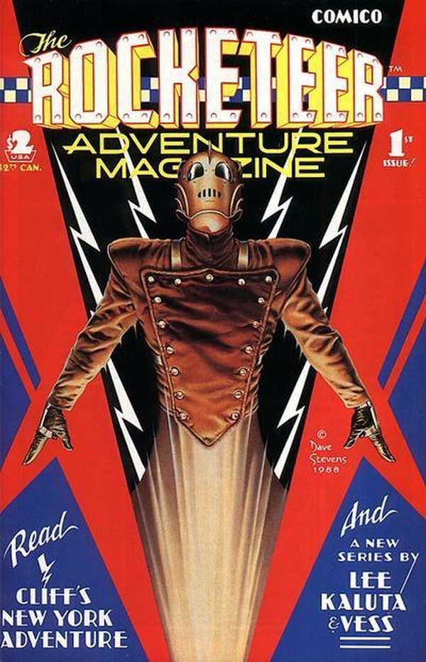 Cover of The Rocketeer Adventure Magazine #1