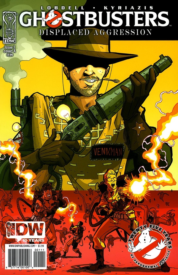 Ghostbusters: Displaced Aggression (2009) #1 cover
