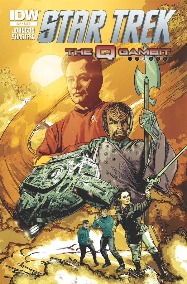 Star Trek (2011) #37 cover
