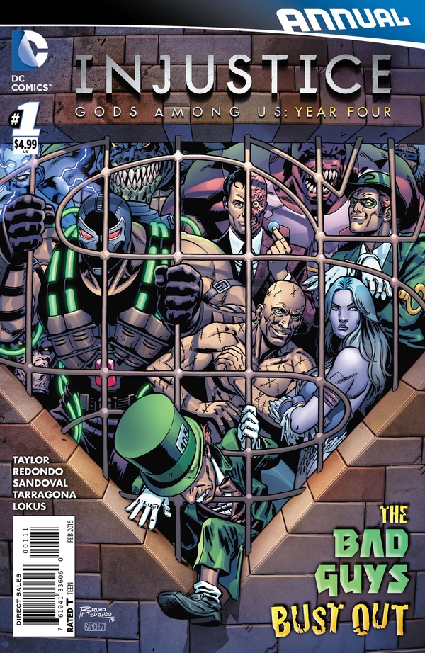 Injustice: Gods among Us: Year Four Annual (2016) #1 cover