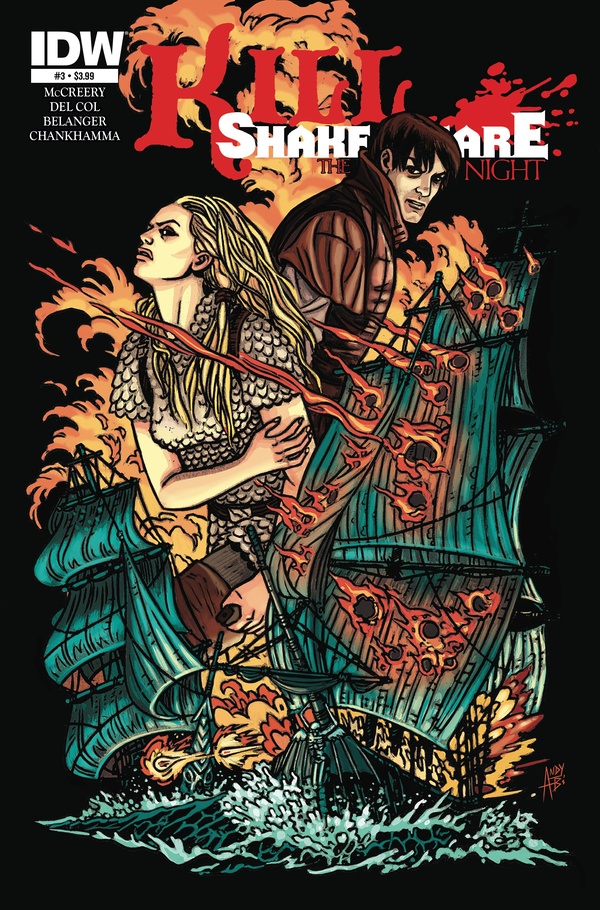 Kill Shakespeare: The Mask of Night (2014) #3 cover