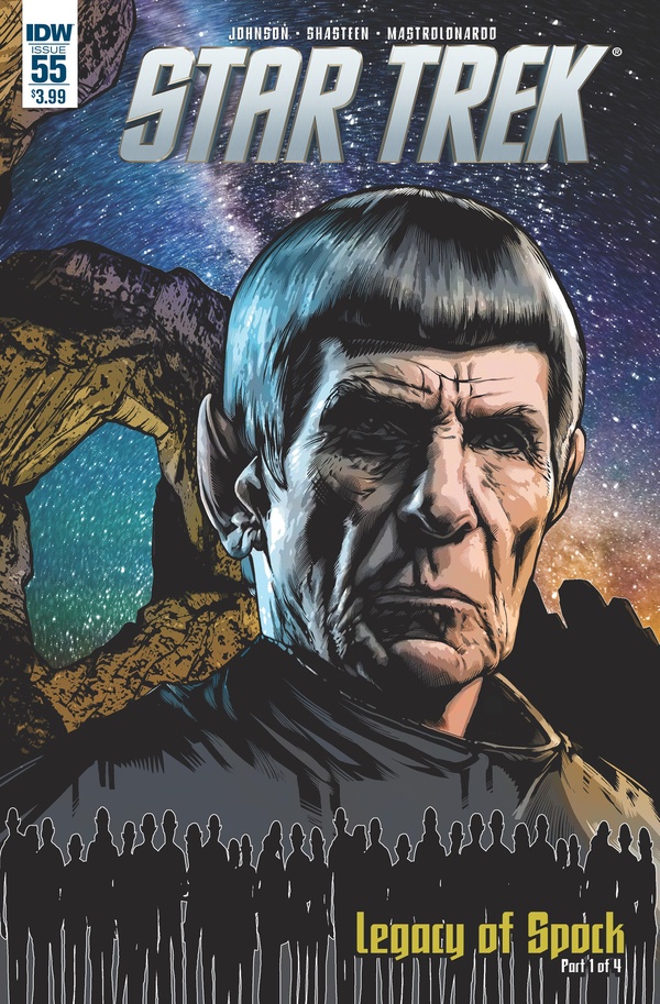 Star Trek (2011) #55 cover