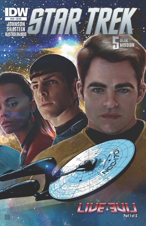Star Trek (2011) #50 cover