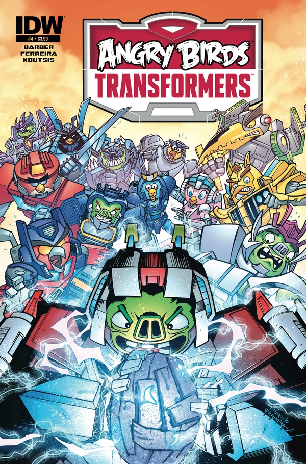 Angry Birds Transformers (2014) #4