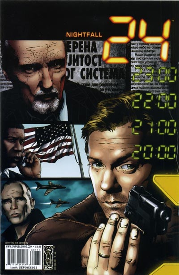 24: Nightfall (2006) #1 cover