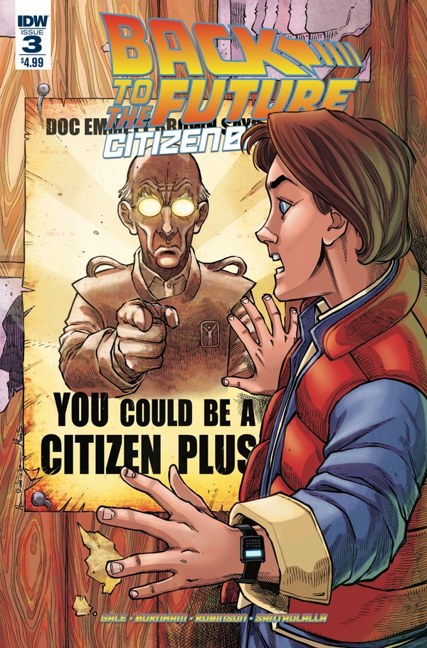 Back to the Future: Citizen Brown (2016) #3 cover