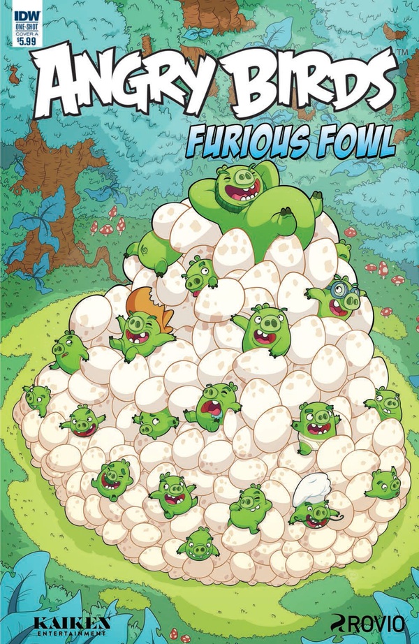 Angry Birds Quarterly: Furious Fowl (2017) #1