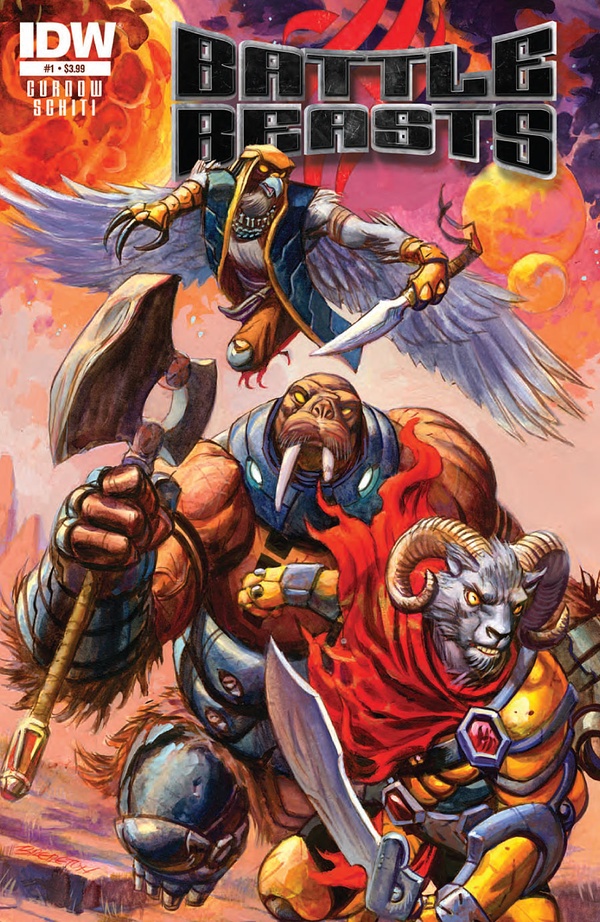 Battle Beasts #1 cover