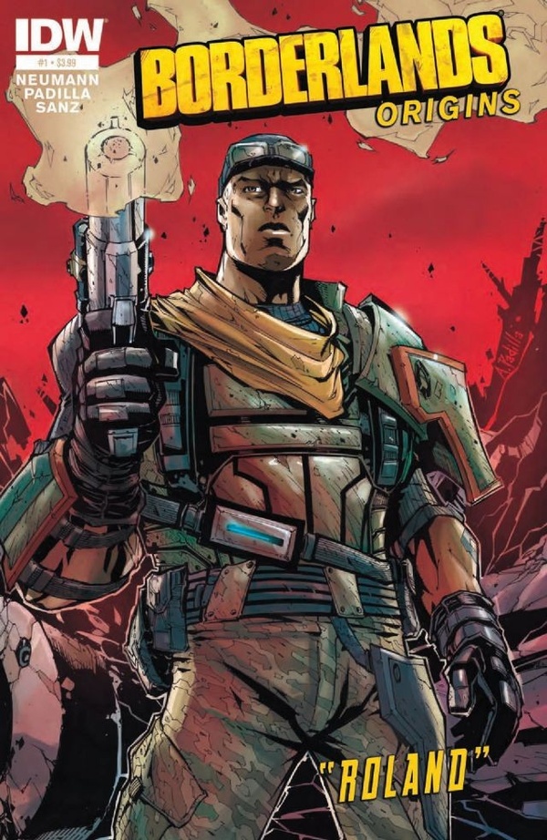 Borderlands: Origins #1 cover