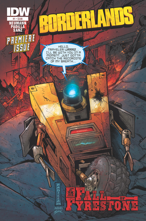 Borderlands: The Fall of Fyrestone (2014) #1