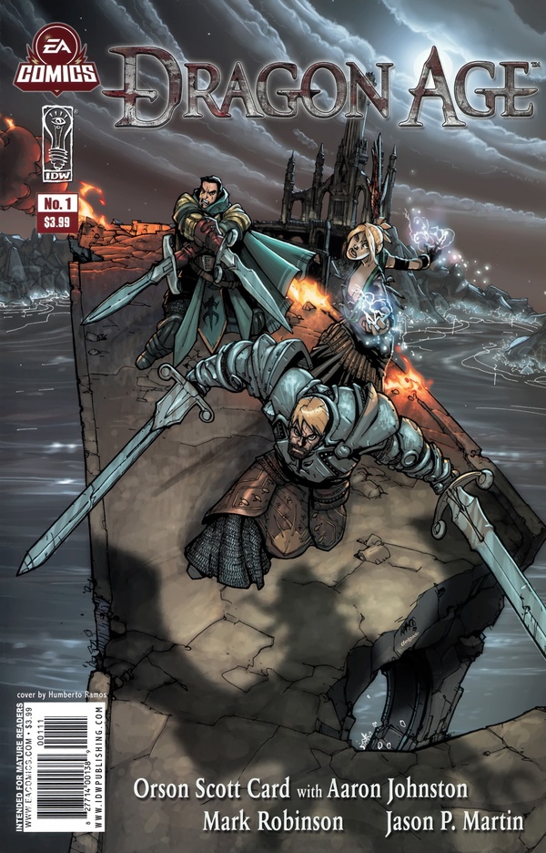 Dragon Age #1 cover