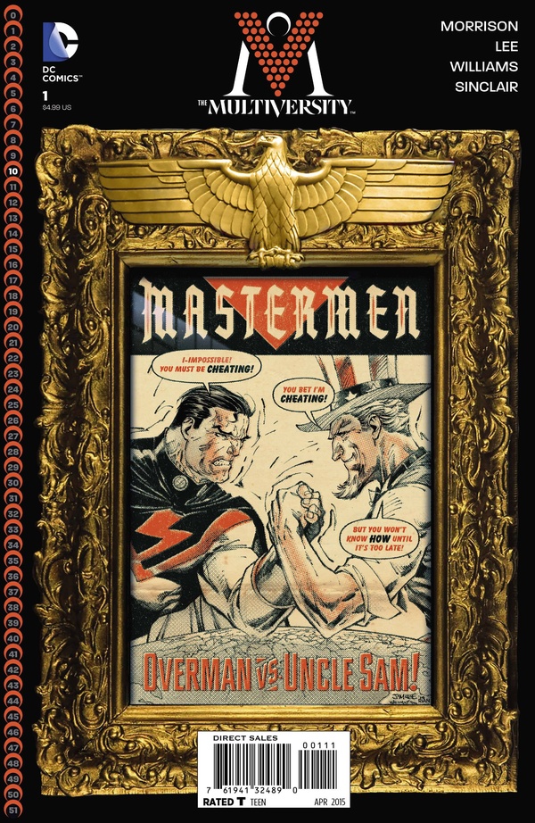 Cover of The Multiversity: Mastermen #1
