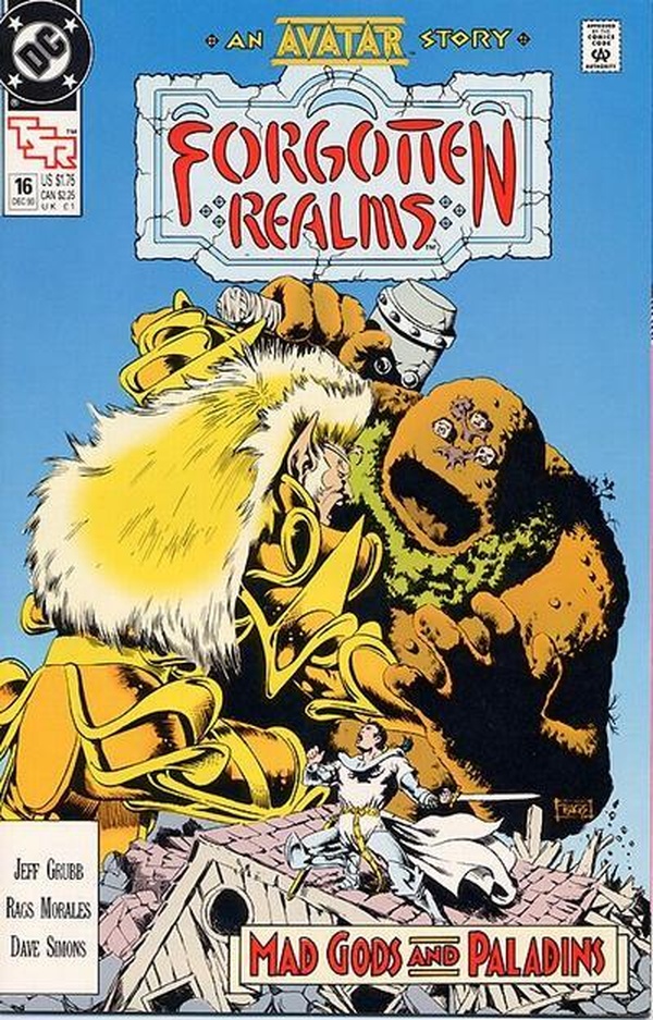 Forgotten Realms Comic Book (1989) #16 cover