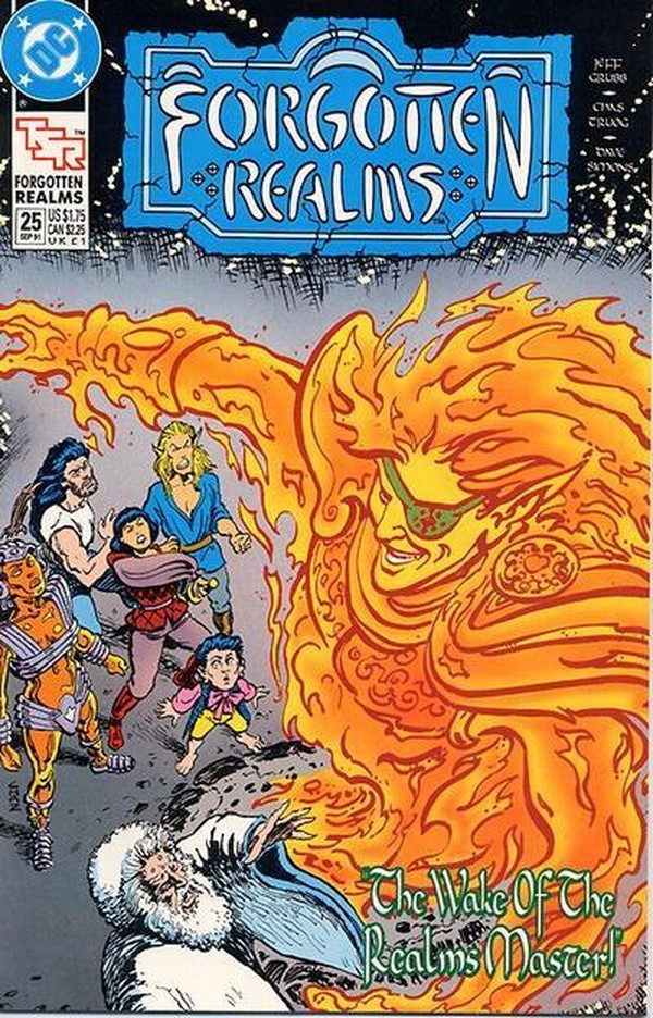 Forgotten Realms Comic Book (1989) #25 cover