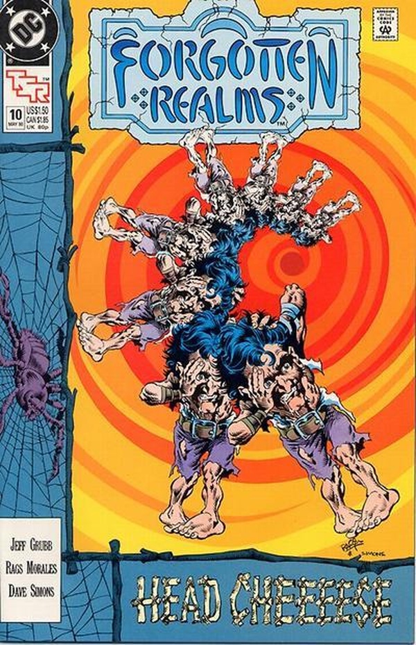 Forgotten Realms Comic Book (1989) #10 cover