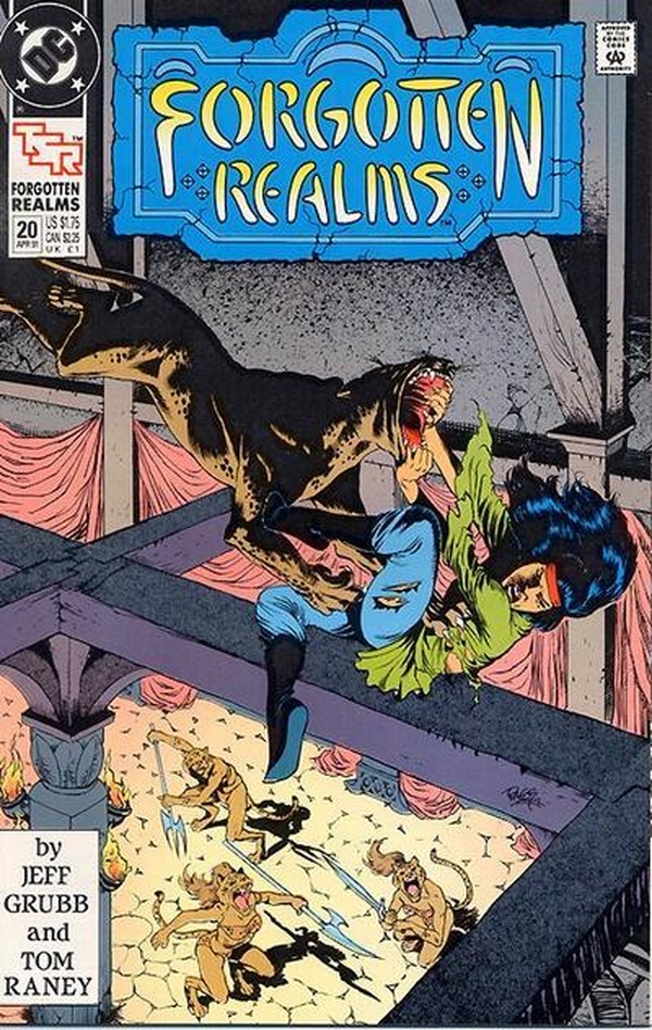 Forgotten Realms Comic Book (1989) #20 cover