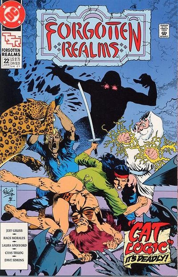 Forgotten Realms Comic Book (1989) #22 cover
