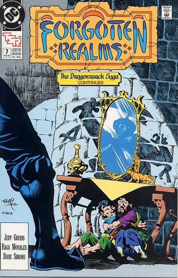 Forgotten Realms Comic Book (1989) #7 cover