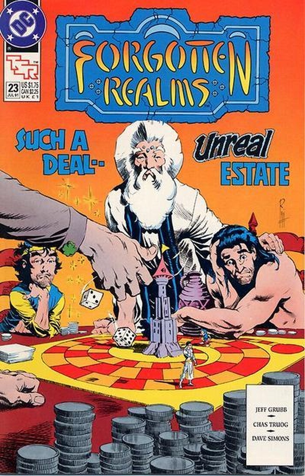 Forgotten Realms Comic Book (1989) #23 cover