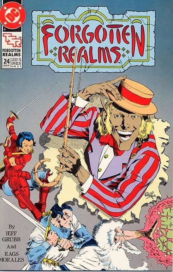 Forgotten Realms Comic Book (1989) #24 cover