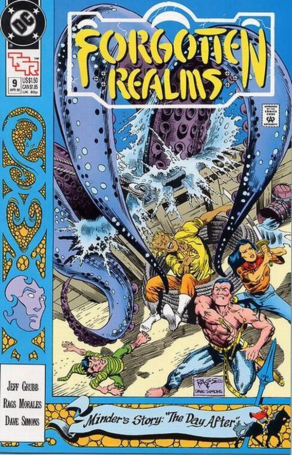 Forgotten Realms Comic Book (1989) #9 cover