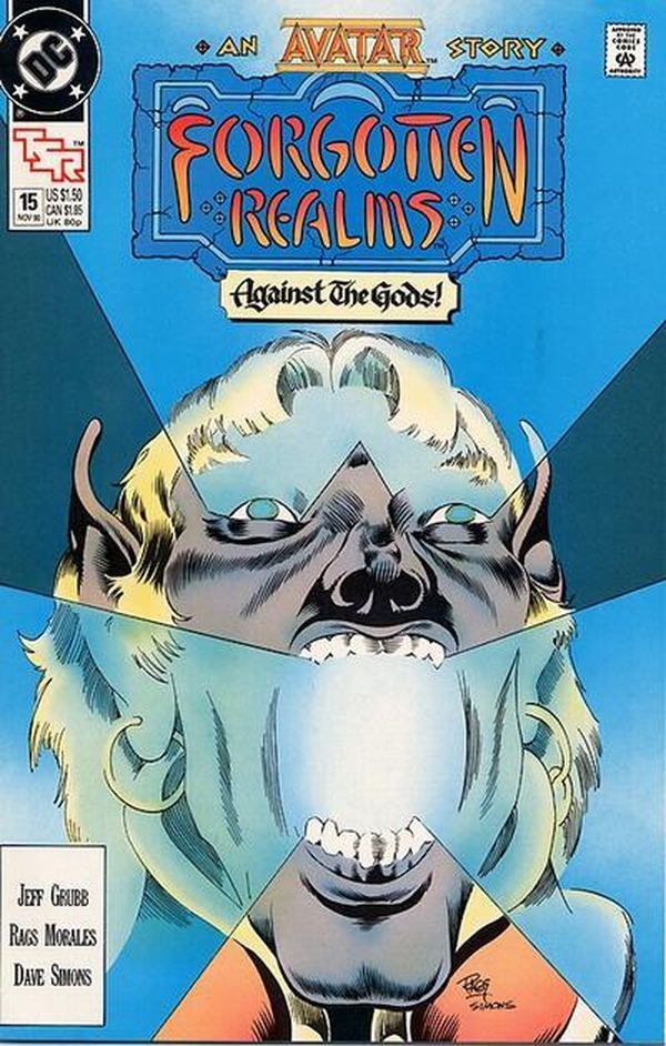 Forgotten Realms Comic Book (1989) #15 cover