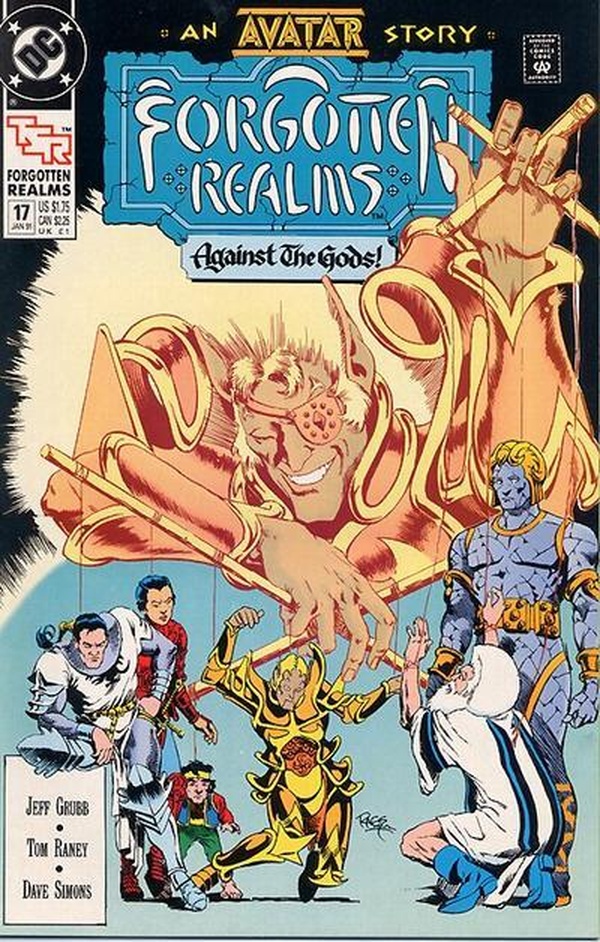 Forgotten Realms Comic Book (1989) #17 cover