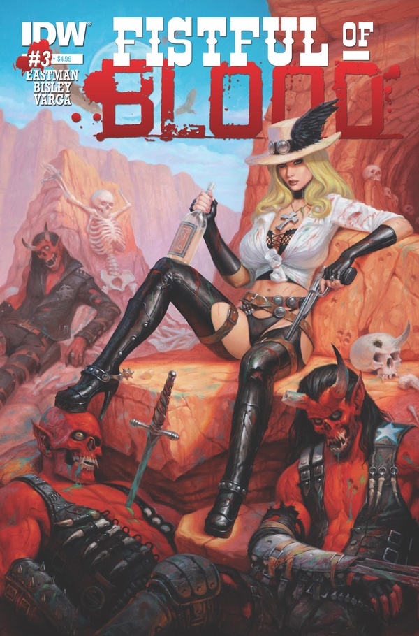Fistful of Blood #3 cover