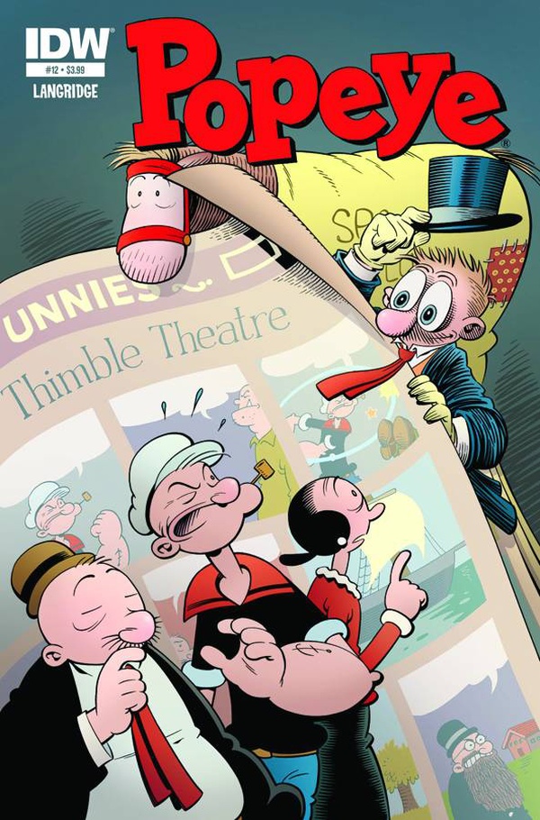 Popeye (2012) #12 cover