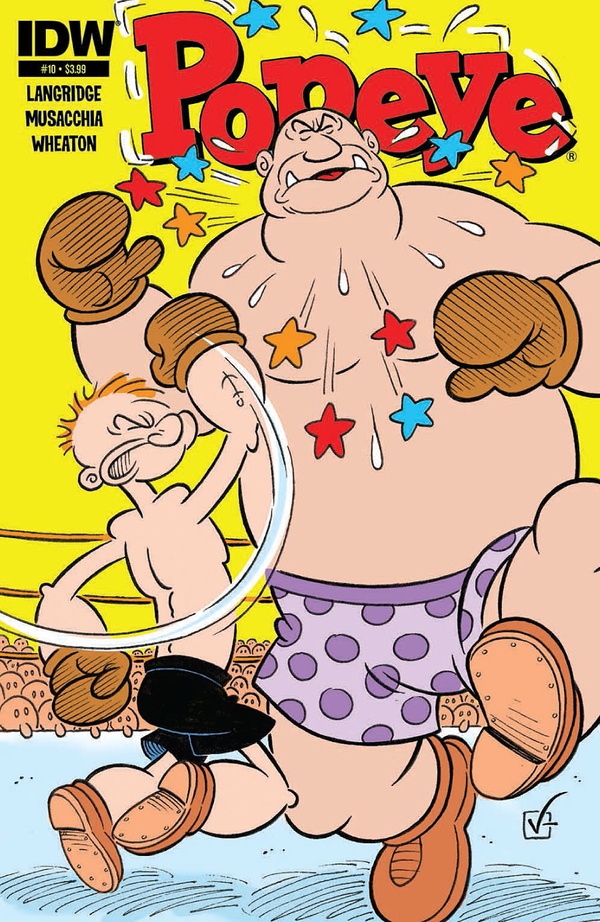 Popeye (2012) #10 cover