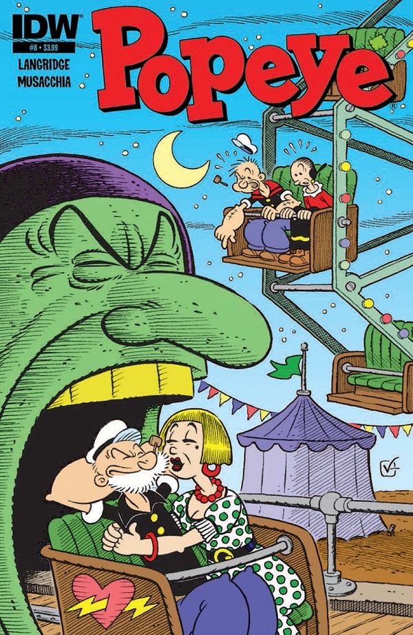 Popeye (2012) #8 cover